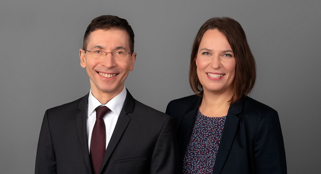 Frank Lücke und Petra Ferrazzoli