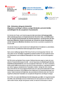 Publikation öffnen: FiDA - Rücknahme dringend erforderlich