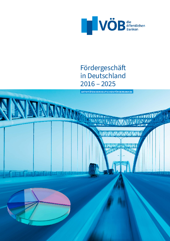 Publikation Fördergeschäft in Deutschland 2016 – 2025: Aktivitäten der deutschen Förderbanken